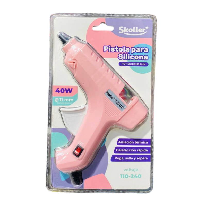 Pistola de silicón skoller 40w